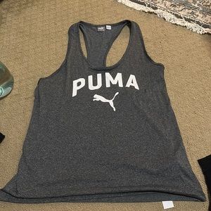 Gray Puma tank top